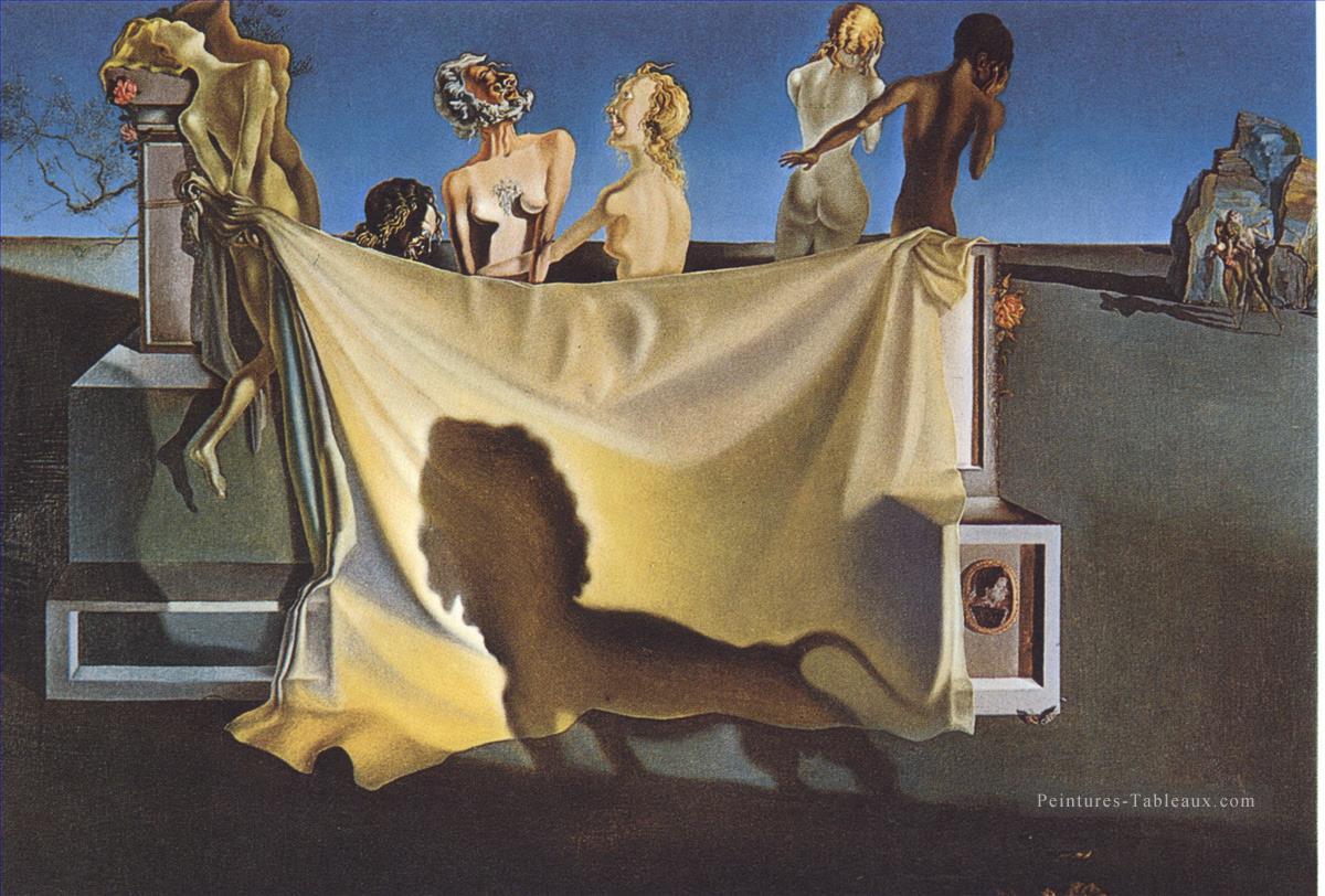 The Old Age of William Tell Salvador Dali Oil Paintings